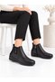 Genuine Leather, Fully Orthopedic, Heel-Supported, Custom-Made, Rubber Non-Slip Sole Women's Boots - 5