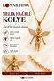 Fairy Girl Angel Angel Stainless Steel Necklace Unisex Accessory Vintage Angel Wings Steel Necklace - 2