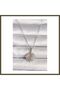 316L Steel Silver-Colored Pink Mother-of-Pearl Crescent-Shaped Necklace with Zircon Stones for Women BX