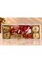 Red and Gold New Year's Tree Ornaments, Set of 16, Assorted Designs, Decorative Christmas Tree Hanging Ornaments - 2