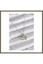 316L Stainless Steel Silver-Colored Chain with Zircon Stone Embellishments, Infinity Design Women's Necklace BX