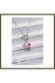 316L Stainless Steel Silver-Colored Figurine Charm Necklace for Women, Model BX