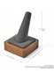 Solid Wood Single Finger Jewelry Ring Display Showcase Holder - 5