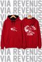Snowboard Club Printed Unisex Oversized Hoodie
