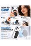 Apple iPhone 18 Pro 5G 2026 Premium Anti Scratch Transparent Phone Cover with Magsafe Ring and Leather Kickstand Protective Case Cover - 4