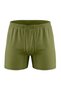 Set of 10 Men's 100% Cotton Relaxed-Fit Boxer Briefs with Wide Legs - Includes a Free Phone Holder Keychain - 5