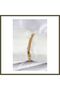 316L Stainless Steel Gold-Colored Women's Bracelet Suitable for Engraving BX