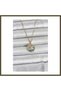 316L Stainless Steel Chain, Gold-Colored, with Zircon Stones, Nautical-Themed Women's Necklace BX