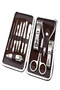 12-Piece Bag-Style Manicure, Pedicure, and Nail Care Set: Nail Shaping and Care Tools - 4