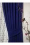 PARLEMENT (Cobalt) BLUE, TIGHT-PLEATED 1X3 Drapery Curtain, Single Panel - 3