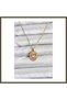 316L Stainless Steel Chain Gold-Colored Figurine Women's Necklace BX