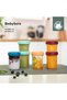 - Glass Baby Bowls, 4X (220+100) Airtight Food Storage Containers With Recipe Book - 2