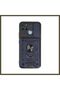 Realme C25Y Compatible Case with Pars Lens Ring - Navy Blue BX