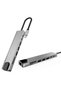 Shaza 8-Port Type-C Hub for MacBook: HDMI 4K, USB 3.0, SD/TF Card Reader, Ethernet Adapter - 5