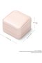 Pink PU Leather Small Earring Gift Box - 6