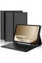 Galaxy Tab A9 Plus Keyboard Case, Detachable Bluetooth QWERTY Keyboard, Black