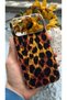 Compatible with iPhone 18 Pro Max / 17 Pro Max - Shimmering Protective Case with Speckled Aurora Leopard Pattern