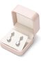 Pink PU Leather Small Earring Gift Box - 7