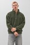 Men's Modern Fleece Jacket with Half-Zip - 5