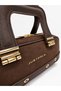 Women's Suede Shoulder Bag with Zip Detail and Gold Accents, Stylish Design, Crossbody Bag and Shoulder Bag 378025GNY - 6
