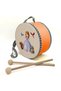 Princess Sofia Printed Leather Children's Drum (Ages 1–5) - Orange