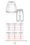 Children's Cotton Sweatshirt and Sweatpants Set with Farm Animal Print - 2