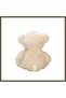 1001522 SITTING PLUSH BEAR WITH A HEART AND A RIBBON 42 CÖ 2A (price per unit) BX