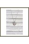 316L Stainless Steel Chain, Silver-Colored, Winged Design Women's Necklace BX