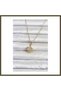 316L Stainless Steel Chain, Gold-Colored, Planet-Shaped Women's Necklace BX