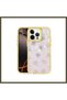 iPhone 14 Pro Max Compatible Lumi-Patterned Case - Yellow BX