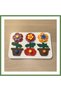 3D-Printed Flower Pot Puzzle Board - Build a Layered Flower and Match Colors HB006