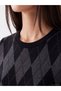 Quality Pieces from Çelebi Store Women's Tricot Sweater with Baklava Embroidery - 4