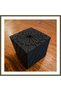 3D-Printed Twisting Cube - Mechanical Rotating Puzzle Cube - Black BX