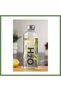 H2O Borosilicate Glass Bottle with Vacuum-Sealed Lid, Water Bottle, Gray, 1000 mL, HB006