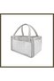 Felt Mom & Baby Diaper Bag 772 Gray Flowers · Color: Gray Flowers BX