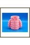 3D-Printed Puffer Coat Pencil Holder - Desktop Organizer - Pink BX