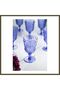 Acrylic Blue Single Glass & Water/Soft Drink/Coffee Side Glass, 450 ml (Not Glass) BX