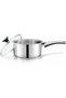 Mega Stainless Steel Sauce Pan, (3 Ltr) with Glass Lid – Ergonomic Cool Handle, Sandwich Bottom, Sleek Modern Appearance, Ideal for Sauces, Soups & More (20cm) - 2