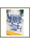 Acrylic Navy Blue 6-Pack of Wine Glasses & Water/Soft Drink/Coffee Side Glasses, 450 ml (Not Glass) BX