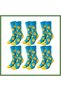 Unisex Ankle Socks with Colorful Chick Pattern | Soft, Stretchy, and Comfortable for Everyday Use HB006