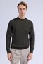 Green Regular Fit Half Turtleneck Rayon Sweater - 3