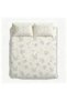 Modern Universal Boho Flannel 3Pcs Bedding Set, Warm Bedroom Linens