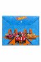 Licensed 2-Piece Snap-Fastened A4 Envelope Folder Set—Patterned Homework and Presentation Folder with Hot Wheels Design - 3