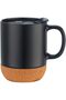 Axooms 13oz Ceramic Coffee Mug with Cork Base & Splash-Proof Lid – Reusable Coffee Cup & Tea Cup for Hot & Cold Drinks | Perfect Gifts for Women, Men & Friends, Home, Office & Travel - 3