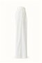 Off-White Wide-Leg Pants with Double Pleats - 3