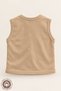 Unisex Baby Vest Made of Cotton Jersey with Leaf Print (Non-Lycra) - 3