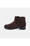 Women's Coffee DesaComfort Suede Boots with Metal Buckle Detail - 3