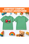 Oman Kids Girls T-Shirt | Round Neck Short Sleeve | Casual Everyday Wear - 6