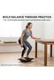 Rocker Board Stability and Balance Trainer, Textured Balance Exercise Board for Physical Therapy, Core Strengthening, Coordination and Fitness, Rocker and Wobble Styles - 4