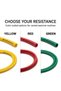 Professional Latex Resistance Tubing for Upper Body, Lower Body and Core Exercise, Flexible Resistance Tube for Strength Training, Fitness, Conditioning and Rehabilitation, Color Coded - 2
